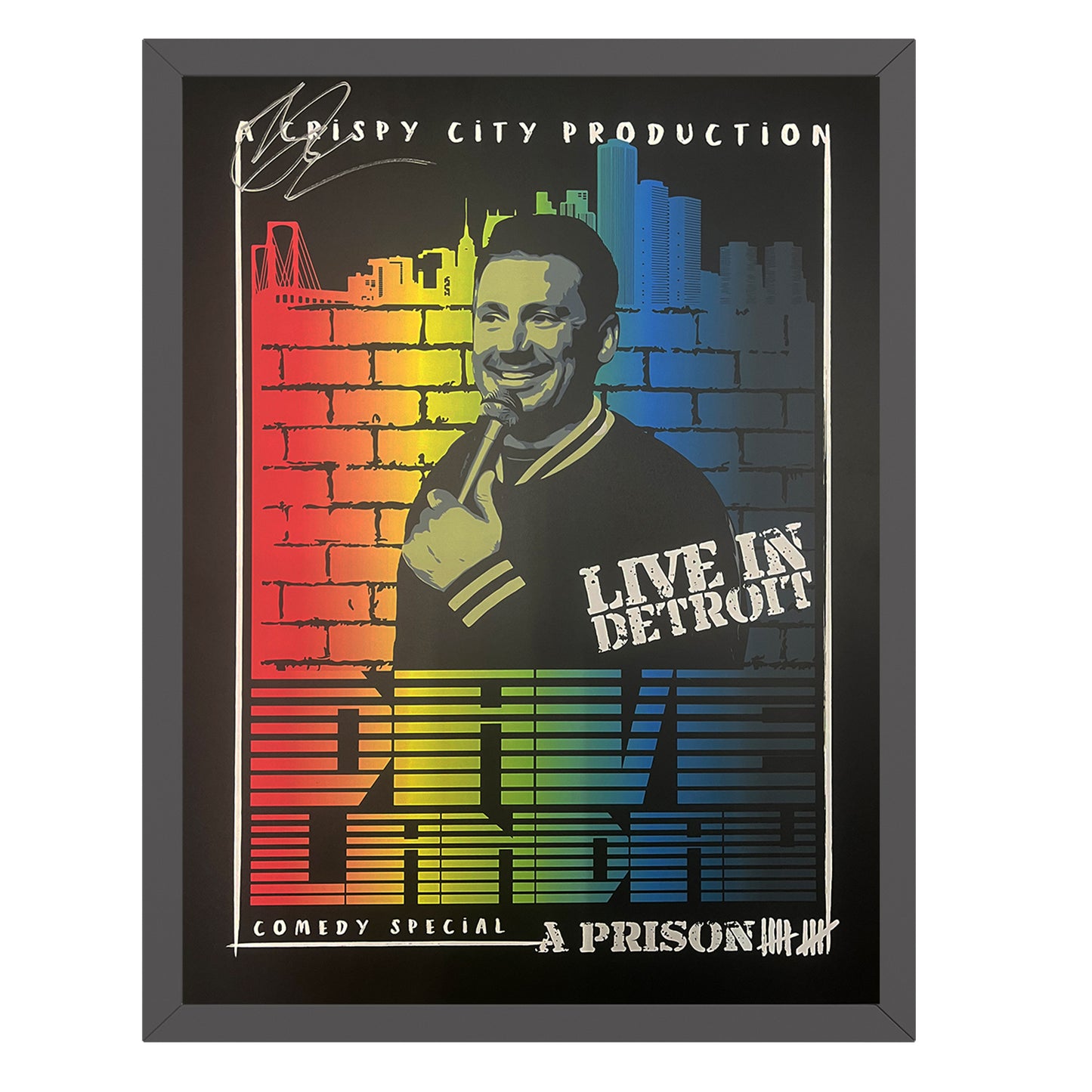 Signed Limited Edition Comedy Special Poster